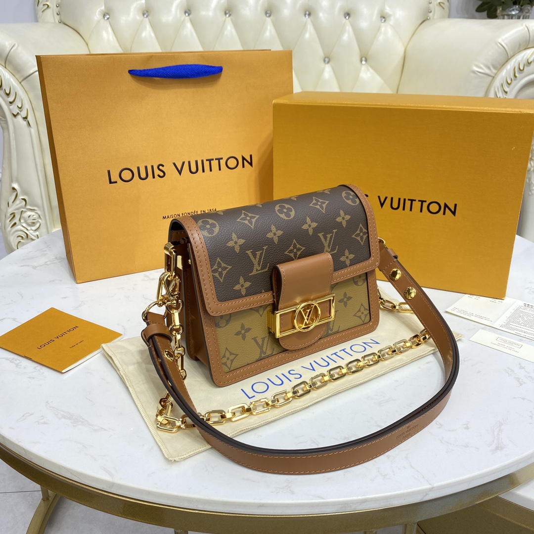 Louis Vuitton DAUPHINE MINI Handbag Monogram M45959 